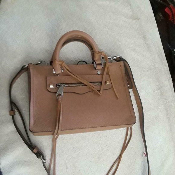 Rebecca Minoff Tan Small Satchels / crossbody - Picture 1 of 6